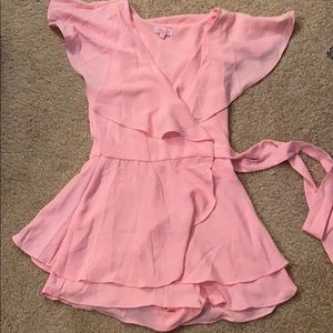 Pink romper